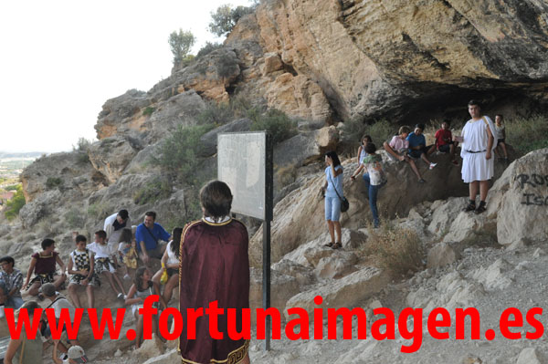 Visita teatralizada al Santuario Romano de la Cueva Negra de Fortuna, dentro de las Fiestas de Sodales Íbero - Romanos
